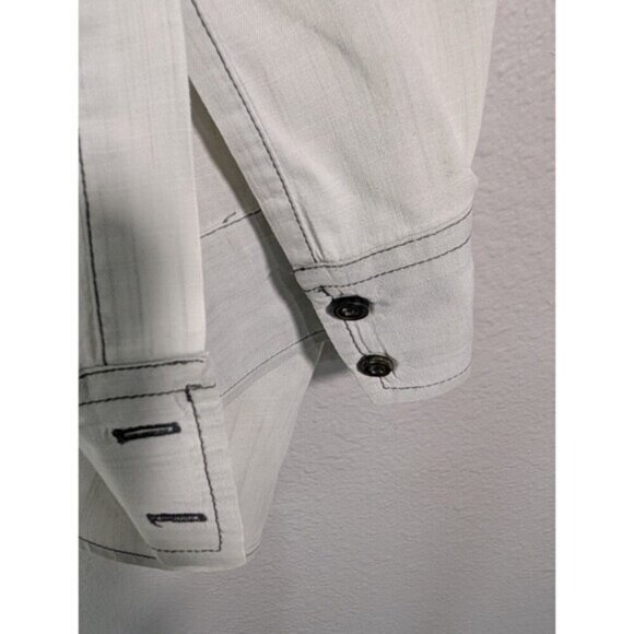 Lucky Brand Western Distinctive Shirt Mens XL Button Up Guaranteed Fit Sports115 - Picture 4 of 9